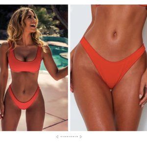 Del Marcos Bottoms Red Rib.